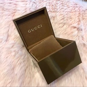 Authentic Gucci Watch Box & Pillow